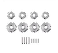 Pour FMS Pour FCX24 1/24 Pièces Mise Niveau Voiture RC Crawler 8 Pièces Ensemble D'engrenages Pont Acier Overdrive 20T 15T Accessoire Modèle Assemblagele PièCe Accessoire Rc