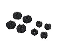 Pour FMS Pour FCX24 21T 14T 1/24 8 Pièces Ensemble Dengrenages Dessieu Portail En Métal RC Crawler Voiture Pièces Mise Niveau Accessoires Rechange Réparation Pièces Améliorations RC