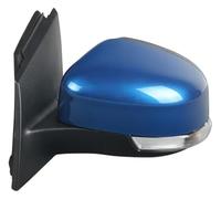 Pour Focus 3 MK3 2012-2018 Rétroviseur Extérieur rétroviseur rabattable(Blue-Left(Side),6 Wire)