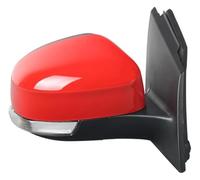Pour Focus 3 MK3 2012-2018 Rétroviseur Extérieur rétroviseur rabattable(Red-Right(Driver Side),6 Wire)