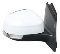 Pour Focus 3 MK3 2012-2018 Rétroviseur Extérieur rétroviseur rabattable(White-Right(Driver Side),12 Wire)