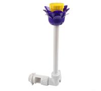 Pour fontaine de piscine en forme de fleur avec distance de pulvérisation réglable, refroidisseur aérateur de piscine pour piscines hors sol et étangs creusés