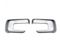 Pour Ford 2021 2022 Couvercle Rétroviseur Latéral Extérieur Garniture Décor Bezels Accessoires Automobiles coques rétroviseur voiture(Argent)