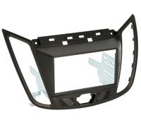Kit Support Autoradio compatible avec Ford C-Max Kuga 10-19 - Noir mat