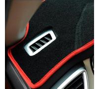 pour Ford Focus 2 MK2 2005 2006 2007 2008 2009 2010 2011 (Conduite à Gauche) - Tapis de Tableau de Bord antidérapant, Protection Solaire (Rouge)