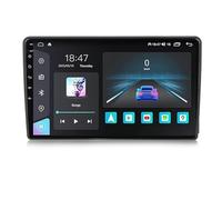 pour Ford Focus Autoradio Android 11 9 Pouces Écran Tactile avec sans Fil Carplay Android Auto Support RDS BT 5.0 Dab HiFi DSP Mirror Link Commande Au Volant Caméra De Recul(100S)