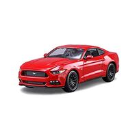 pour Ford Mustang GT 1 18 Simulation Alliage Moulé sous Pression Modèle De Voiture Décoration Collection Garçon Jouet(Rouge)