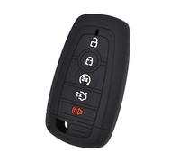 pour Ford pour Bronco 2021-2024 pour Explorer F150 F250 F350 2018-2024 Silicone Porte-clés Anneau Chaîne Housse Coque 5 Boutons