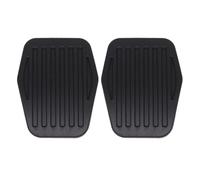 Pour Ford Pour C Pour Max 2007 2008 2009 2010 2011 2012-2017 2018 2019 2020 Couvre Pédales De Frein Et D'embrayage En Caoutchouc Pédale Capuchons Repose(2Pc)