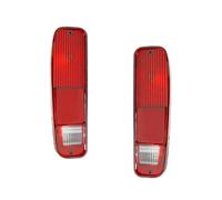 Pour Ford Pour E100 E150 E250 E350 1975-1991 Kit De Boîtiers De Feux Arrière De Voiture Feux Couvercle Stop Voiture(Red Lens)