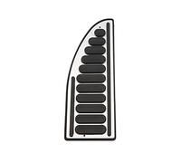 Pour Ford Pour Everest Pour Ranger 2016-2023 Boîte Automatique Manuelle- Couvercle Pédale D'accélérateur Frein Repose-pied Pédale De Voiture