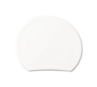 pour Ford pour Explorer 2016 2017 FO1029115 FB5Z17A900AA Couvercle De Crochet De Remorquage De Pare-Chocs Avant CFCKHPTHAZ(Blanc)