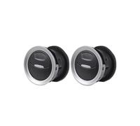 Pour Ford Pour Fiesta 2006 2007 2008-2016 Pour Connect 2009-2013 1697430 8A6HAQ18B09 Grille De Sortie D'air De Climatisation Accessoires Auto(2pcs Chrome)