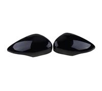 Pour Ford Pour Fiesta 2009 2010 2011 2012-2017 Coques De Rétroviseurs Latéraux Noir Brillant HETEVSCCK(Pair)