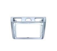 pour Ford pour Fiesta MK VI 5 Mk5 2002-2008 Cadre D'autoradio Surround Faisceau De Câbles Fascia Panneau Stéréo Support Tableau De Bord CFCKHPTHAZ(9 inch Frame 1)