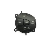 Pour Ford Pour Fiesta Mk7 Mk8 ST Pour Ecosport 2013 Interrupteur régulateur vitesse Bouton volant multifonction Rétroéclairage bleu Bouton Commutation Volant Multifonction