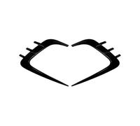 pour Ford pour Fiesta MK8 MK8.5 2018+ Becquet De Pare-Chocs Arrière Grilles D'aération Latérales