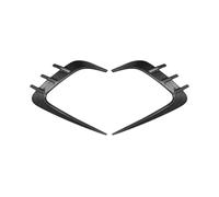 pour Ford pour Fiesta MK8 MK8.5 St Line Version Standard 2018-2024 Aileron Latéral Arrière Extérieur avec Canard Séparateur(Carbon Fiber Look)