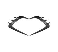 pour Ford pour Fiesta MK8 MK8.5 St-Line Version Standard 2018-2024 Spoiler Latéral Arrière Extérieur avec Diffuseur d'air BLNETU(Carbon Look)