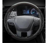 pour Ford pour Fiesta MK8 St 2017 2018 2019 2020 2021 2022 2023 2024 Couvre-Volant de Voiture Doux Anti-dérapant Respirant Housse de Volant( E)