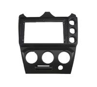 pour Ford pour Fiesta pour Max 2005-2012 Façade D'autoradio 9 Pouces avec Support Android - Panneau De Montage KLAUER(Only Black Frame)