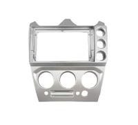 pour Ford pour Fiesta pour Max 2005-2012 Façade D'autoradio 9 Pouces avec Support Android - Panneau De Montage KLAUER(Only Silver Frame)