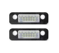 Pour Ford Pour Fiesta Pour MK5 Pour Fusion Pour Mondeo Pour MK2 2 Pièces Feux De Plaque D'immatriculation À LED Blancs Sans Erreur Lampe Lumière Plaque D'immatriculation
