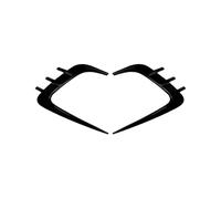 Pour Ford Pour Fiesta Pour MK8 Pour MK8.5 ST Version Standard Becquet Latéral Arrière Extérieur Séparateur Canard D'air Pare-Chocs Arrière