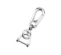 pour Ford pour Focus 2 3 MK3 St RS pour Ecosport pour Kuga pour Escape pour Fiesta pour C-Max pour S-Max Housse Protection Clé Voiture(Silver Keychain)