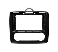 pour Ford pour Focus 2 MK2 2004-2011 Cadre Autoradio Double DIN 9 Pouces 22,86 Cm pour Console Centrale KLAUER(Black Frame)