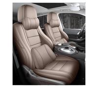 Pour Ford Pour Focus 3 2012-2018 Ensemble De Housses Sièges Auto En Cuir Pleine Fleur, Accessoires Intérieurs Housse Siège Voiture(Brun,LUXUry)