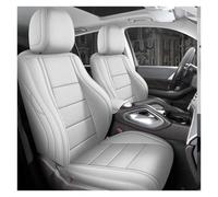 Pour Ford Pour Focus 3 2012-2018 Ensemble De Housses Sièges Auto En Cuir Pleine Fleur, Accessoires Intérieurs Housse Siège Voiture(Light Gray,Standard)