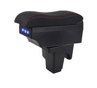 Pour Ford Pour Focus 3 Mk3 2010-2016 Boîte D'accoudoir De Voiture Intérieur De Stockage Central De Voiture Avec Interface USB Accessoires D'accoudoir(B1 3 USB)