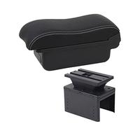 Pour Ford Pour Focus Mk1 Boîte D'accoudoir Accoudoir De Voiture Universel Pièces Intérieures Boîte De Rangement Centrale Avec Lumière USB Voiture Accoudoir Boîte(A3 No USB)