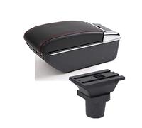 Pour Ford Pour Focus MK1 Boîte D'accoudoir De Voiture Accoudoir De Voiture Pièces Intérieures Console Centraleboîte De Rangement Avec Lumière USB Voiture Accoudoir Boîte(D1 7USB)