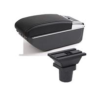 Pour Ford Pour Focus MK1 Boîte D'accoudoir De Voiture Accoudoir De Voiture Pièces Intérieures Console Centraleboîte De Rangement Avec Lumière USB Voiture Accoudoir Boîte(D2 7USB)