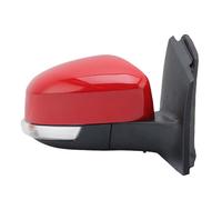 Pour Ford Pour Focus MK3 2011-2018 Euro Version RACE Red Big Rétroviseur manuel rabattable et chauffant Accessoires Rétroviseurs Complets(1pc left)