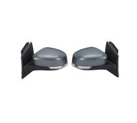 Pour Ford Pour Focus MK3 2011-2018 Version Européenne Rétroviseur Latéral Complet Gris Foncé Chauffant Ensemble Rétroviseur(1 pair)