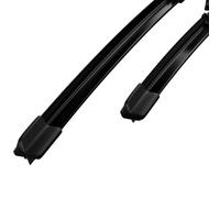 Pour Ford Pour Focus MK4 2018-2023 2 Pièces Balais D'essuie-glace Avant Pare-brise Noir/rouge/bleu/jaune Balais d'essuie-glaces Auto(Black)