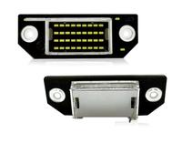 Pour Ford Pour Focus Pour MK II 2003-2010 Pour C-Max 2x Éclairage Plaque D'immatriculation À LED 2004-2012 Plaque D'Immatriculation Light