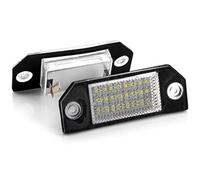 Pour Ford Pour Focus Pour MK2 Pour C-MAX 2003 6000K Blanc Super Lumineux Éclairage Plaque D'Immatriculation 12V Lampe LED Voiture Plaque D'Immatriculation Light