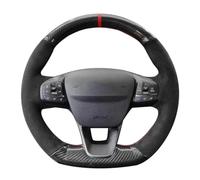 pour Ford pour Focus pour STLine pour Fiesta pour 2018-2019 pour St 2019-2020 pour 2019 Couverture de Volant Voiture Housse de Volant