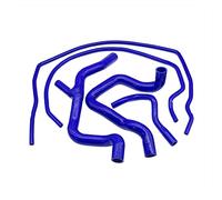 Pour Ford Pour Focus RS MK2 MKII Radiateur Tube Refroidissement Pièces Performance Remplacement Kit Tuyau D'eau De Radiateur En Silicone Tuyau D'admission(Bleu)