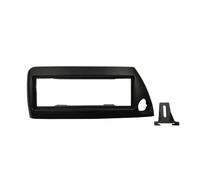 pour Ford pour Ka 1996-2008 LHD Cadre D'autoradio Simple DIN Kit Garniture Tableau Bord Installation Surround Panneau Stéréo Plaque Frontale POMPOMPUR(Black)