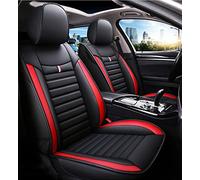 Pour Ford Pour Kuga Ensemble Complet Couverture Housse Siège Voiture Pour Galaxy Pour Edge Pour Explorer Pour Mondeo Pour Focus Pour Mustang Pour Évasion Protection Siège Auto(Noir rouge,Standard)