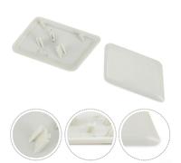 Pour Ford pour mondeo pour mk3 Bouchons de lavage de phares Couverture pour droite gauche 2000-2007 Plastique apprêt Bouchon de buse Jet Cover Kit de pièce de rechange