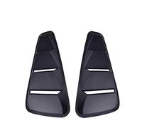 Pour Ford Pour Mustang 2005 2006 2007 2008 2009 2010 2011 2012 2013 2014 2 pièces 1/4 quart de fenêtre latérale persiennes Scoop couvercle évent tuyau de filtre à air( Matte Black)