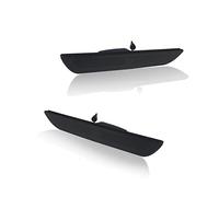 Pour Ford Pour Mustang 2010-2014/2015-2018 Pare-chocs Arrière Feux De Position Latéraux Garde-boue Rouge 3D Design Lentille Fumée Illumination Feu Arrière(2010-2014)
