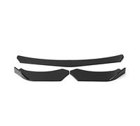 pour Ford pour Mustang pour Focus RS St pour Fiesta pour Mondeo Tous Les Modèles Séparateur Pare-Chocs Avant Universel Diffuseur Lèvre Becquet Menton HETEVSCCK(Glossy Black)