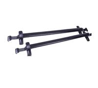pour Ford pour Ranger 4 Portes 2009-2021 Barres Latérales Rails Transversaux Galerie Toit Bagages Barres Toit Voiture Porte Bagages